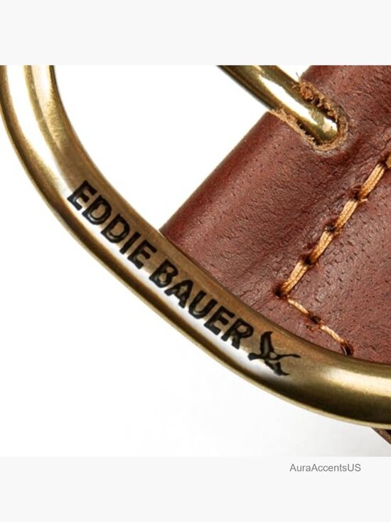 Genuine Leather Braided Belt with Durable Buckle